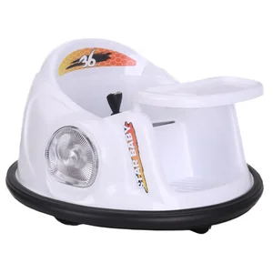 Hot Selling ASTM Battery Power Kids Ride on Bumper Car With Remote Control 6v Electric Indoor Round Race Toy Car