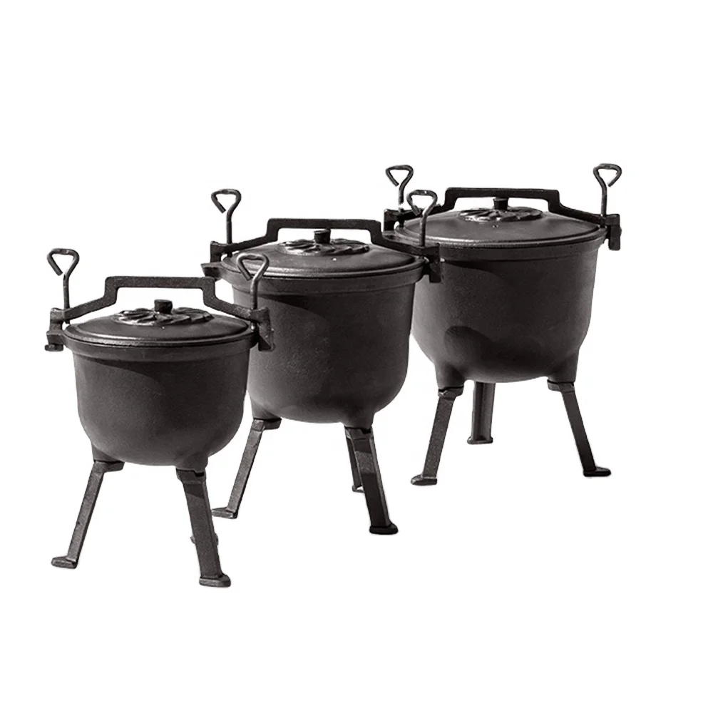 4L 7L 10L 15L Three-Leg Poland Camping Cooking Pot Cast Iron Cauldron  Hunting Pot Cast Iron Pressure Pot Cast Iron Boiler Pot - China Cast Iron  Pressure Pot and Cast Iron Boiler