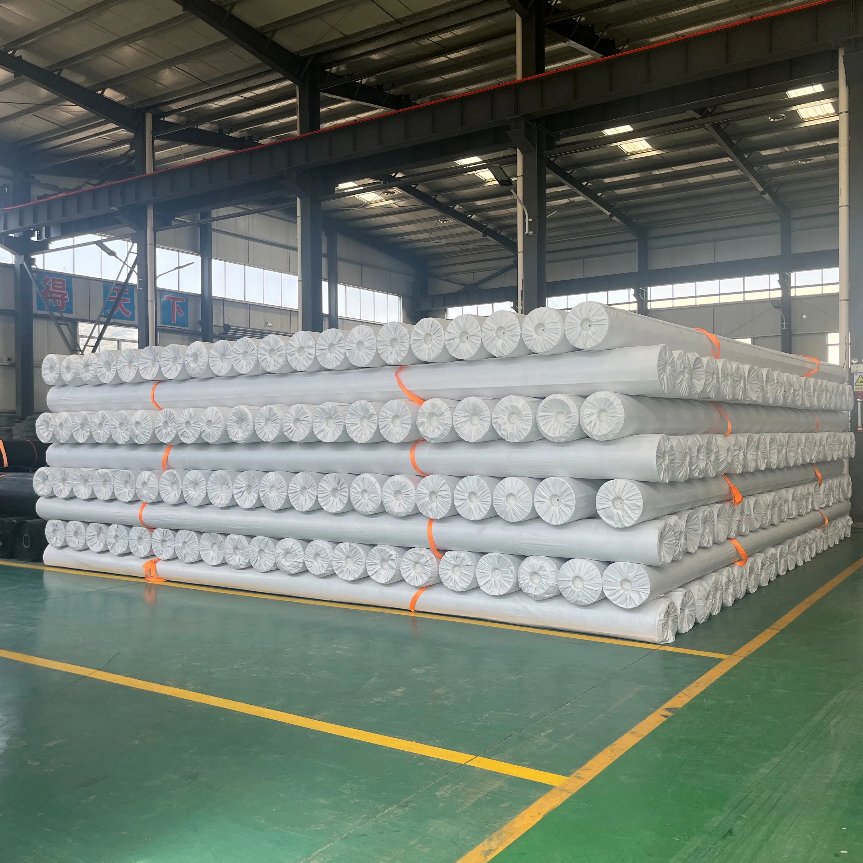 Manufacturer Short Fiber Pp Pet Non Woven Geotextile 100g-800g M2 - Buy ...