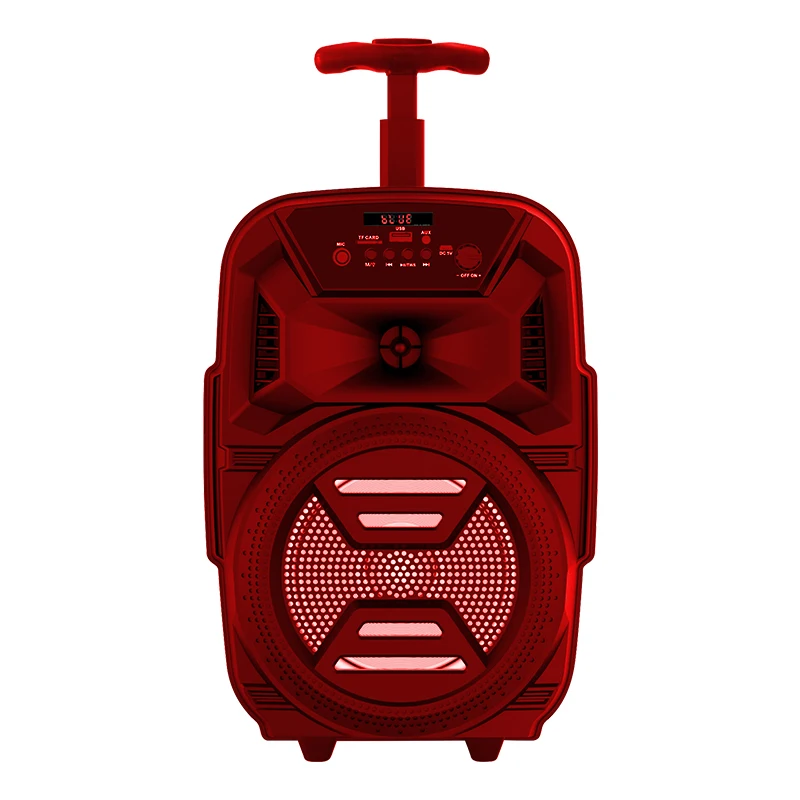 ZQS-6111 Bluetooth DJ Speaker with LED Light, USB & FM Support