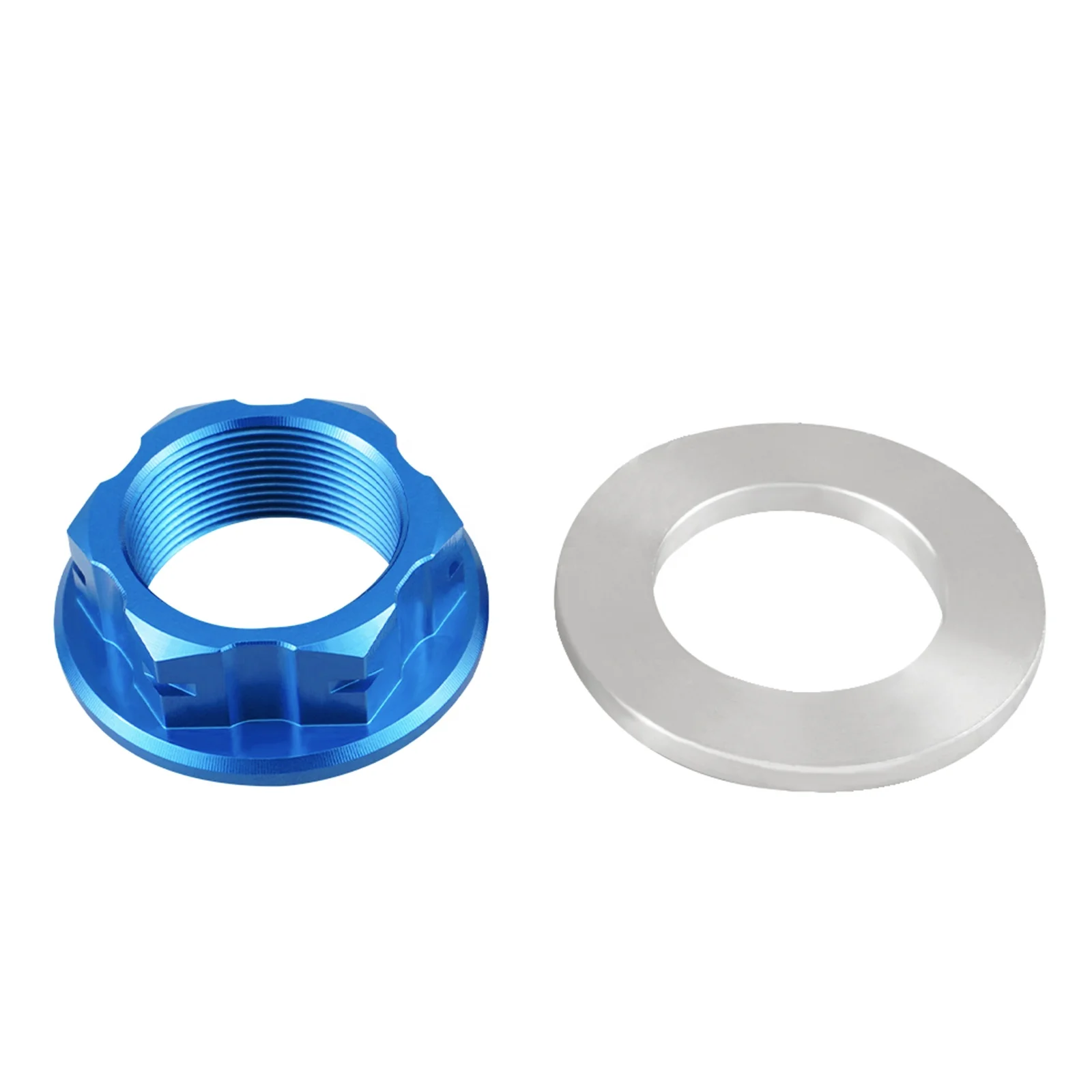 NICECNC Blue Anodized Aluminum Timing Cover Plugs For Yamaha YZ450F 2006-2009 - Billet Engine Accessory
