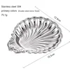 Silver Single-Sided Shell Dish