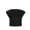 Chapeau haut rond en dentelle noire