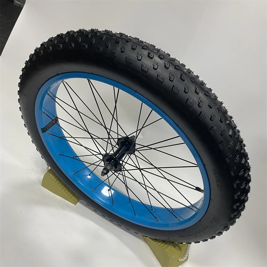 Tires Blue 26 Inch Rims Mountain Bike City Bike Ebike Electric