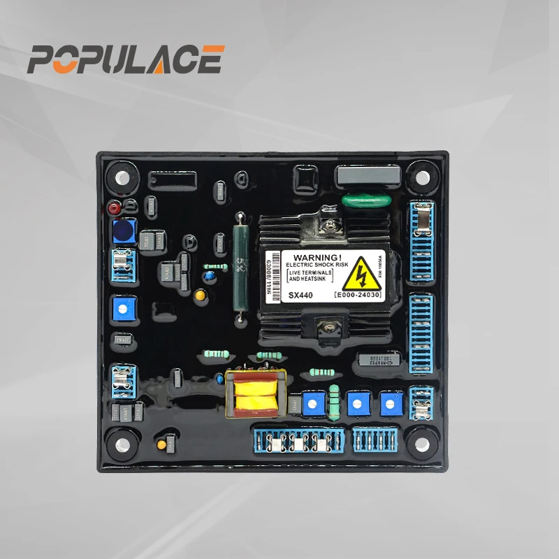 POPULACE  Universal Generator Spare Parts Automatic Voltage Regulator SX 440 Diesel Generator Alternator Genset AVR SX440