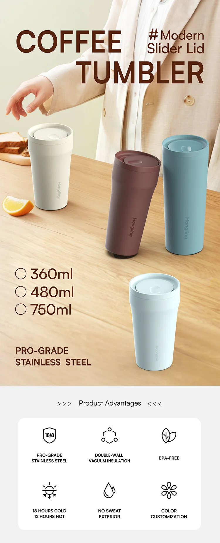KOLINK Travel Coffee Mug Detail 8