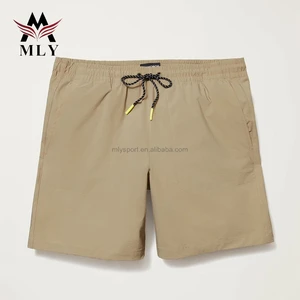 Hot Selling Swimwear Beachwear Men Pocket Gym Workout Quick Dry Beach Shorts Swimsuit Men