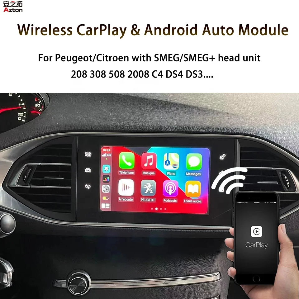 How To Install Carplay & Android Auto Module on Peugeot 508