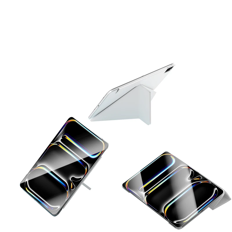 Factory Wholesale Customization Tablet Protect Case for ipad Magnetic Double-Sided Clip Four-corner Drop Protection Laudtec