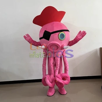 Sea Animal Doll Mascot Costume Marine Headgear Octopus Doll Octopus Costume for Advertising