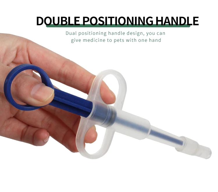 Factory Wholesale Syringe Type Pet Medicine Feeder Cat Pill Shooter Dog Pet Pill Gun