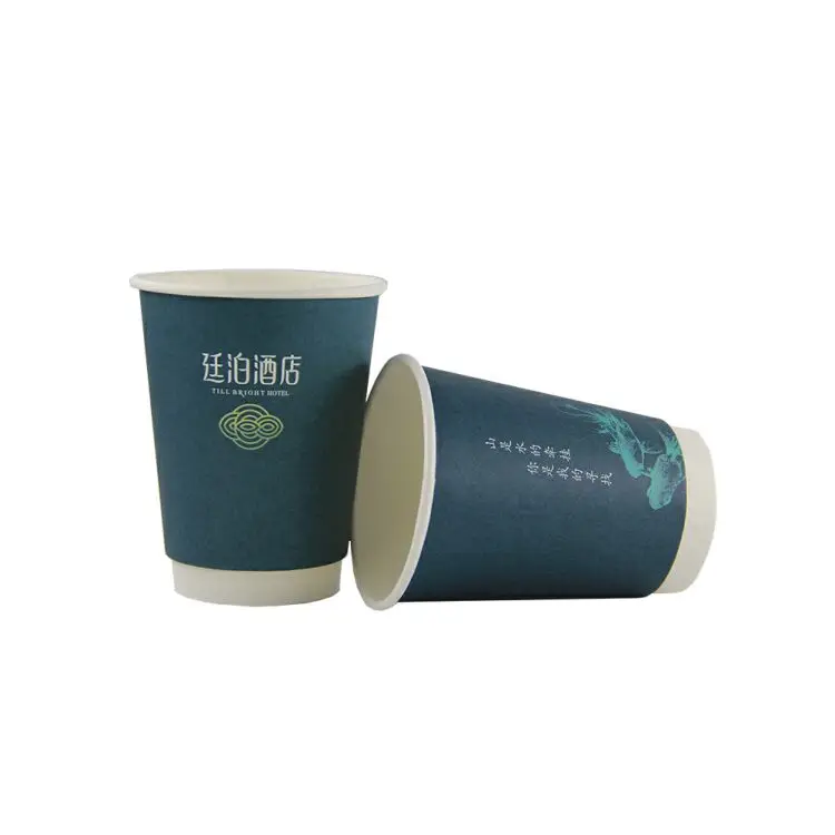 Custom Flexo Printing Compostable Single Wall Paper Cup For Milkshake –  Fastfoodpak