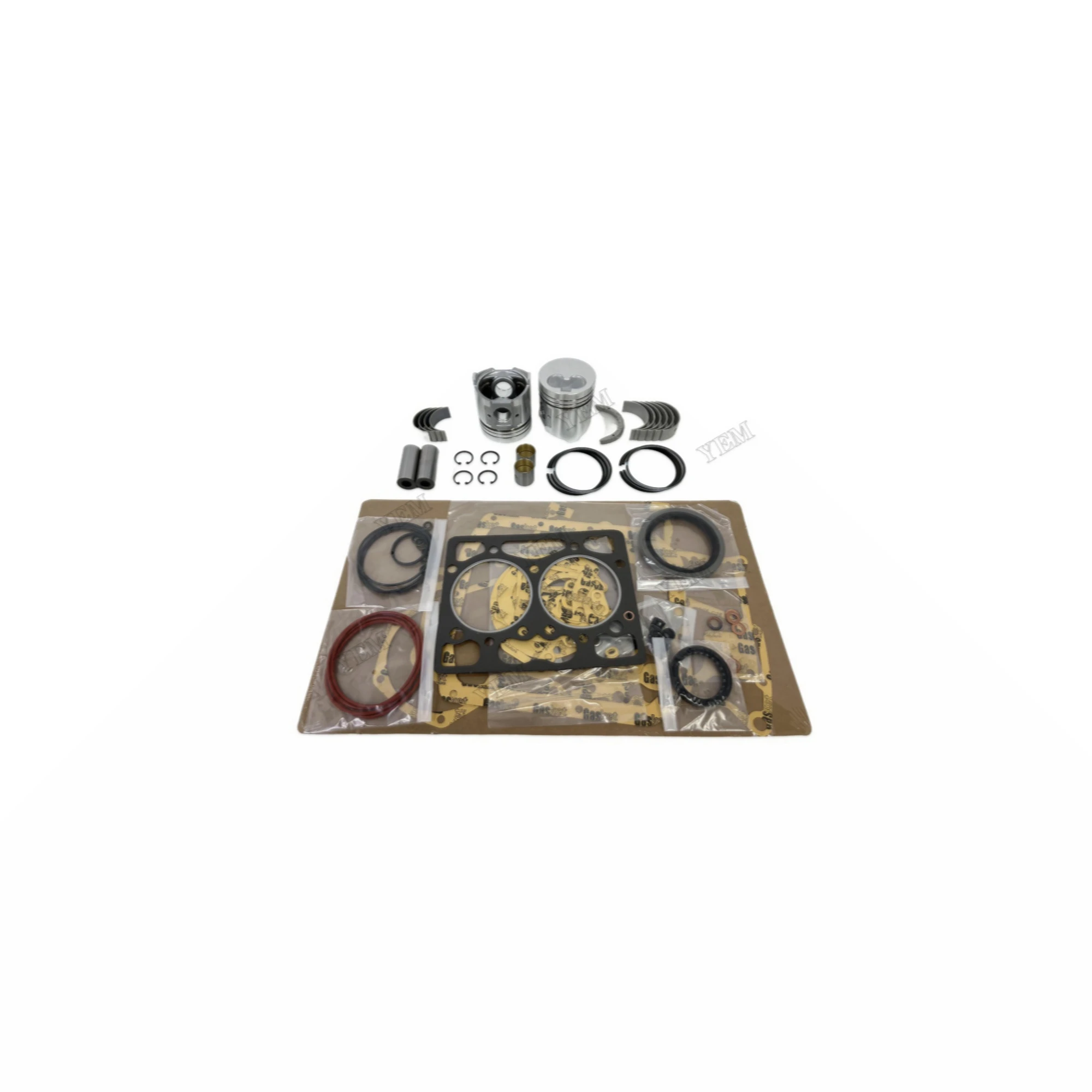 Stock Complete Engine Rebuild Kit With Piston Ring Cylinder Gaskets Bearings Suitable for Komatsu 2D94 Engine Parts