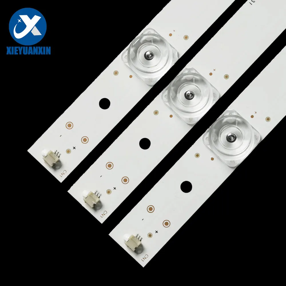 LED Strip 5LED For Haier 55UFC2500A 55UFC2500 RTUC5537