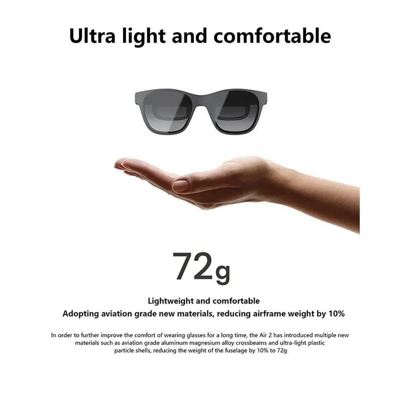 Xreal Air 2 Pro Smart AR Glasses - 120hz OLED Screen
