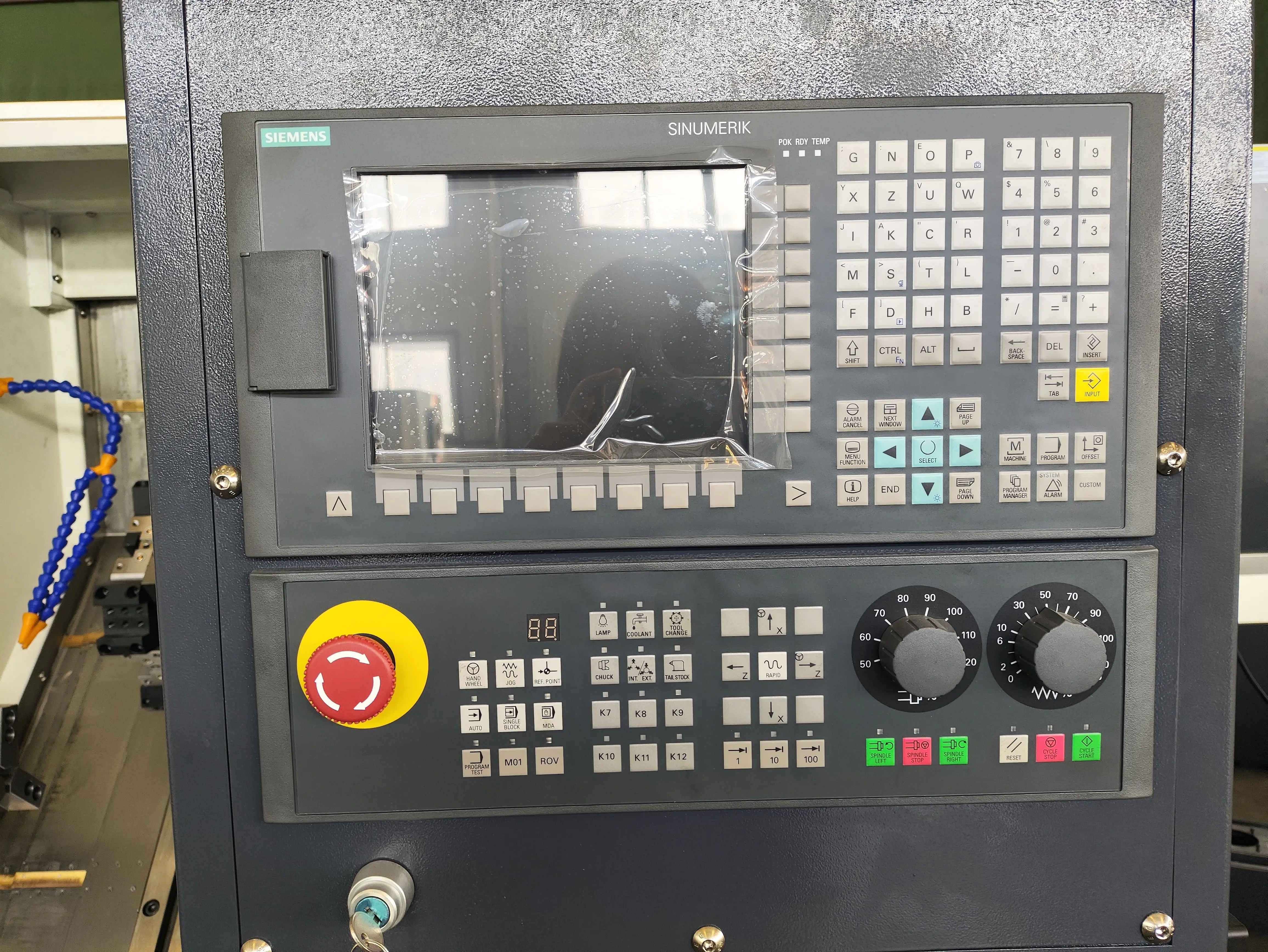 High Quality TCK40 CNC Lathe Horizontal Slant Bed Lathe CNC Turning Machine 4