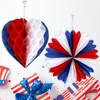 20cm red white blue gourd ball