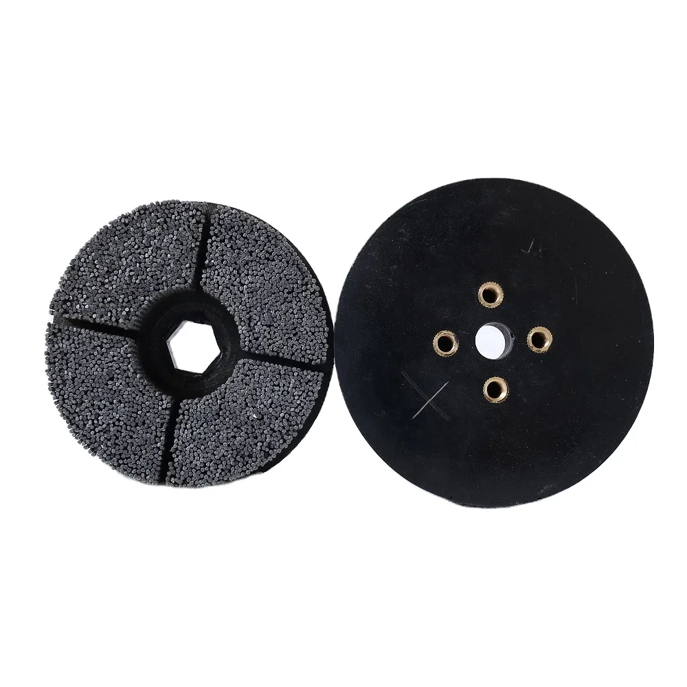 TDF Deburring Disc Brush Glue Injection End Brush Polishing and Grinding Industrial Brush