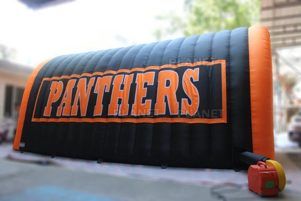 Football Inflate Gate Customized 24ft Inflatable Entrance Tunnel Inflatable Sport Football ...