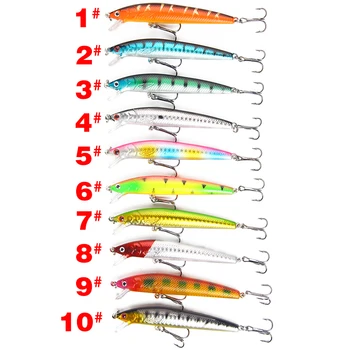 10cm/9g Hard Fishing Lure Baits Floating Minnow Artificial Bait Ocean Boat Fishing Lure for Bass Fishing – Minnow – view 2