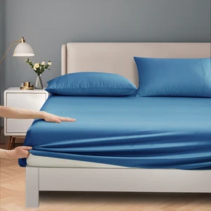 Premium Soft Breathable Bed Mattress Cover Waterproof Bamboo Sheet Protective Bamboo Bedding Set