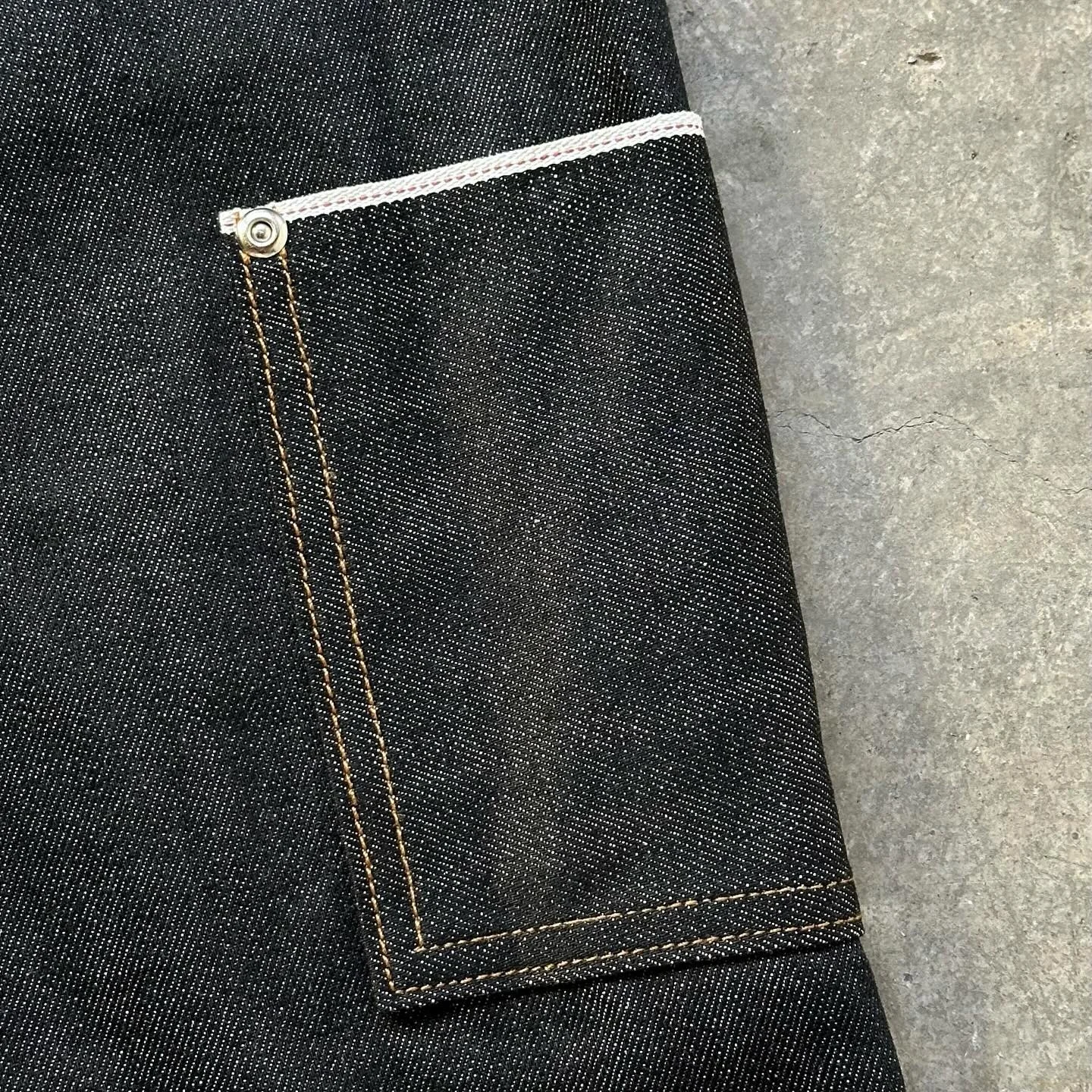 Salati Manufacturer Men's Flared Baggy Jeans High Japanese Raw Selvedge Carpenter Denim Trousers Designer Wide Leg Loose gallery 4