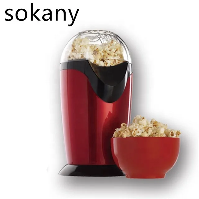 Mini Electric Popcorn Maker, Fully Automatic Household Popcorn Machine