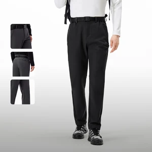 For Casual Lightweight Outdoor Reflective Logo Windproof Breathable Hiking Water Repellent Men's Soft Shell Pants