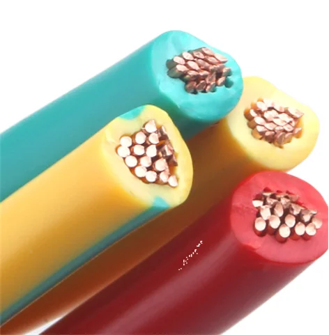플렉시블 하우징 와이어 BV/BVR 1.5mm 2.5mm 4mm 6mm 10mm PVC 전선 케이블