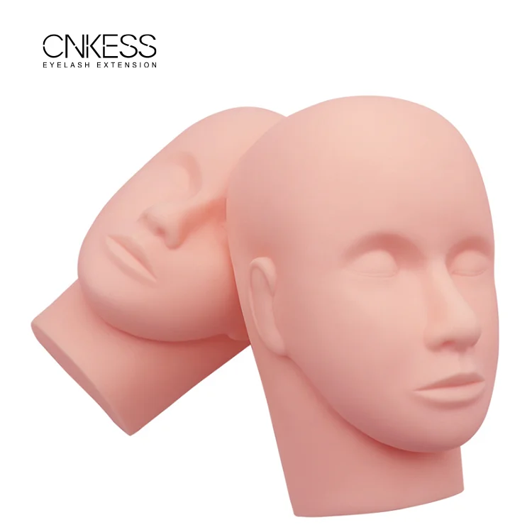 Male Mannequin Head with Makeup