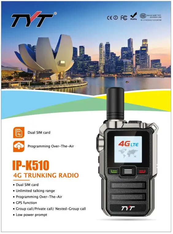 Tyt Ip K G Lte Ip Network Poc Radio Km Long Range Radio Global