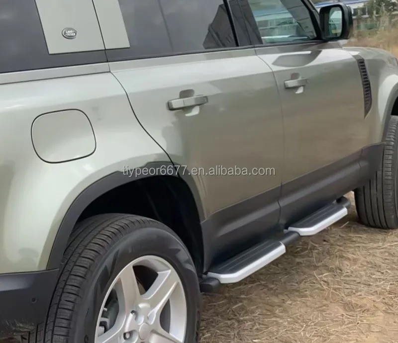 product side step running boards for land rover defender 90 2020 auto exterior accessories body parts foot step pedal sport car-4