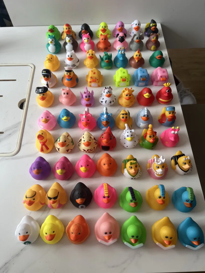 Yellow Bath Rubber Duck Bulk Squeaky Toys Custom Logo Rubber Duck Floating Design Your Own Rubber Duck