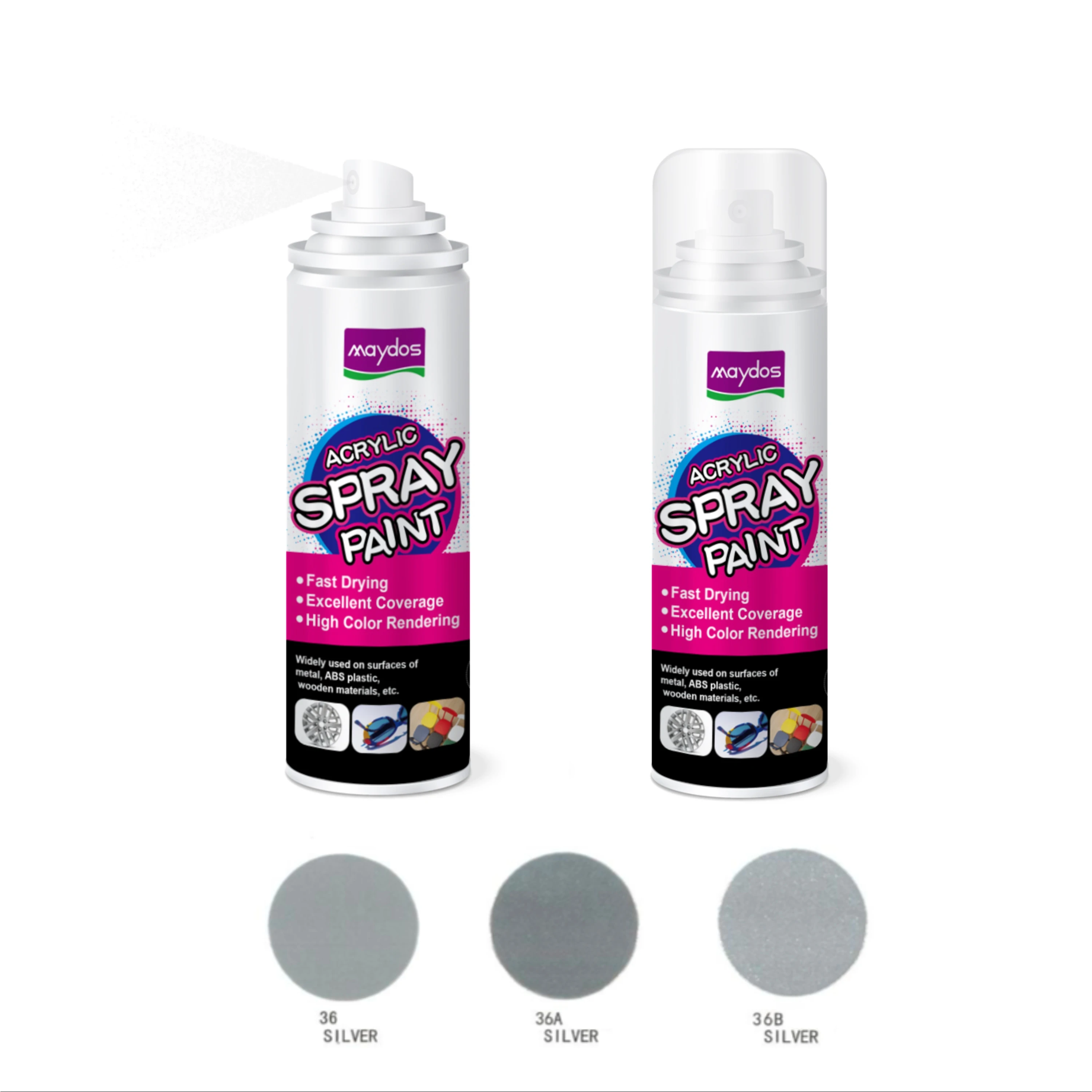Most Selling Products Fast Dry Metallic And Wooden Aerosol Product Spray Paint Chemical Formula