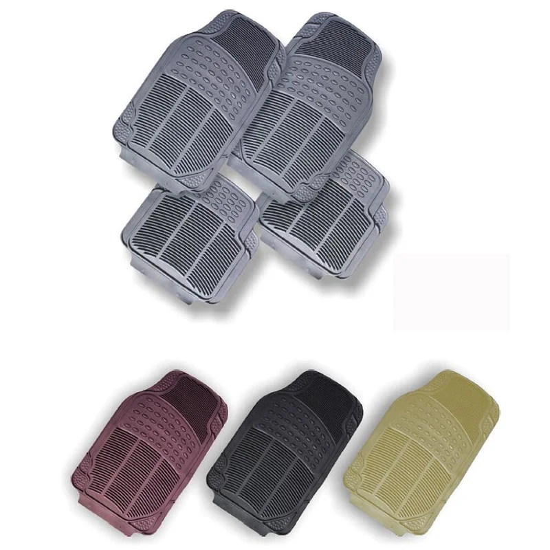 Customized Full Set Position Car Mats Pvc Leather 3d Car Floor Mats