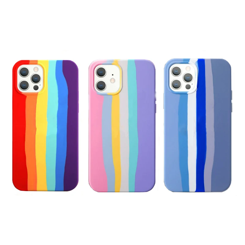 rainbow cover for iphone 12 pro max