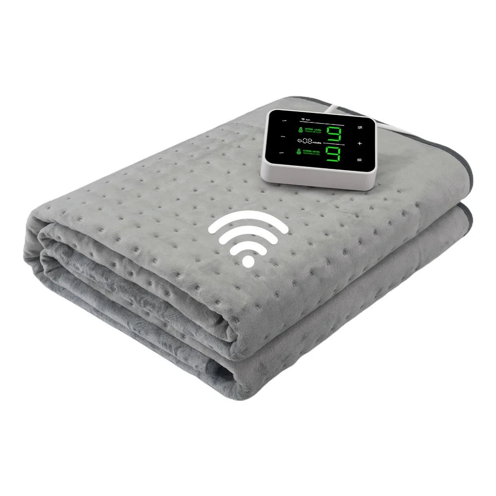 Bed Warmer Wifi Controlled Electric Blanket Best Electric Blankets
