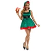 Verde [falda, sombrero, cinta]