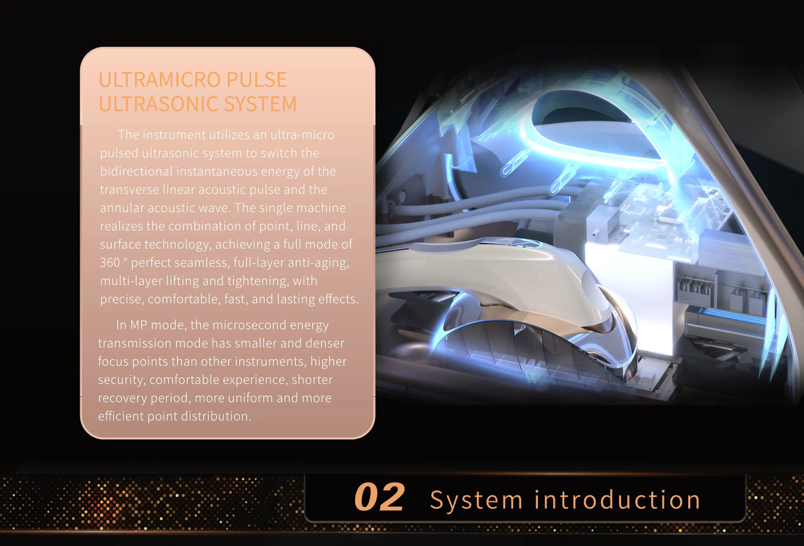 New TT MPTSTL Vmax 7D HIFU Equipment smas High intensity Focused Ultrasound system 360 handle 9d 12d hifu machine