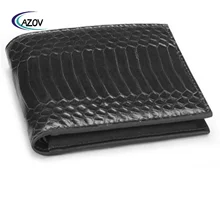 Genuine Snake Leather Wallet Snake Skin Wallet Vertical/horizontal Snakeskin Wallet