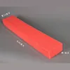 Quatre planches souples en coton perlé rouge de 80 cm de long (paquet)