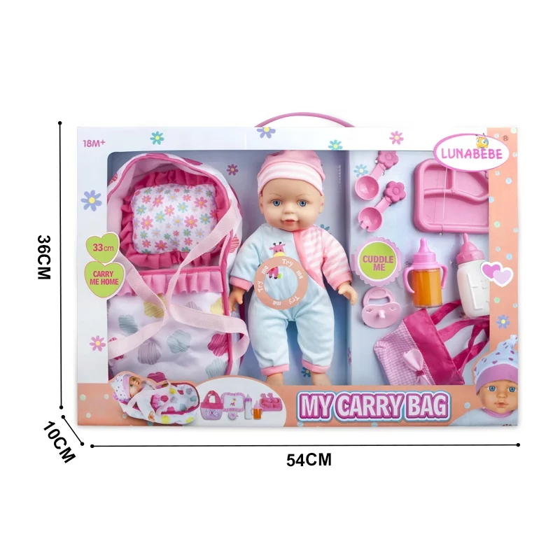 11 Piece Gift Set With Bottle Berth Pacifier Accessories 13 Inch