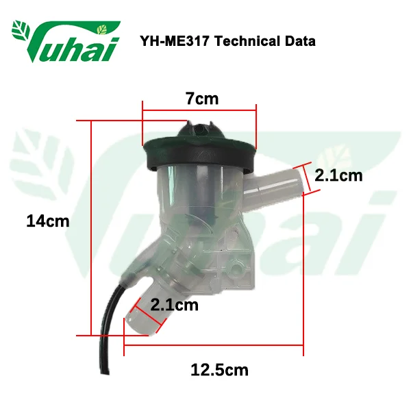 Interpuls Vaccum Operated Flow Sensor, Flow Meter for Milking Machine