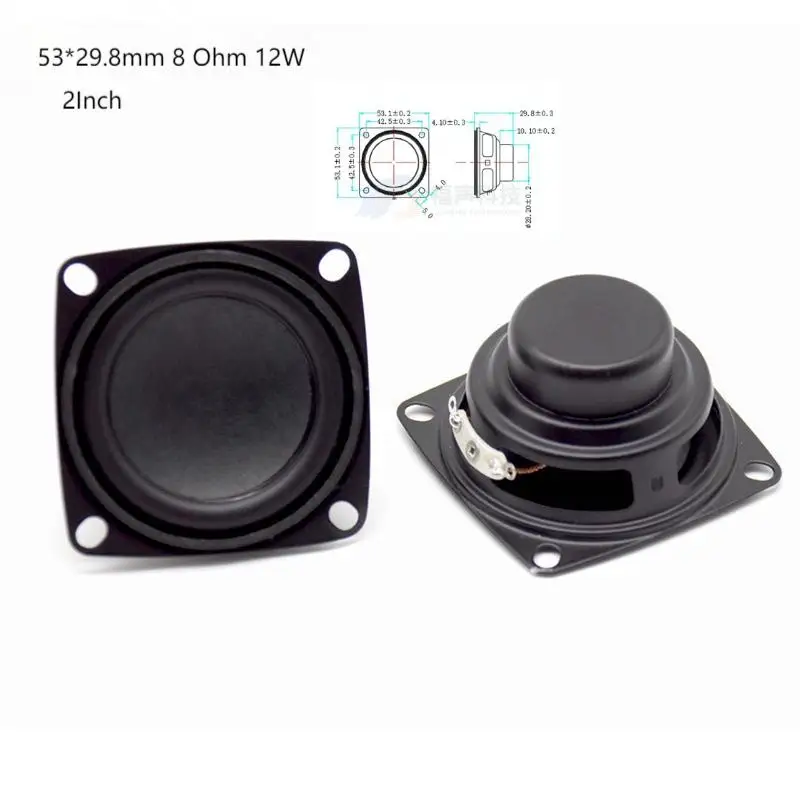 Altoparlante Full-Range 2 Pollici 4 Ohm 8W Con Magnete Al Neodimio
