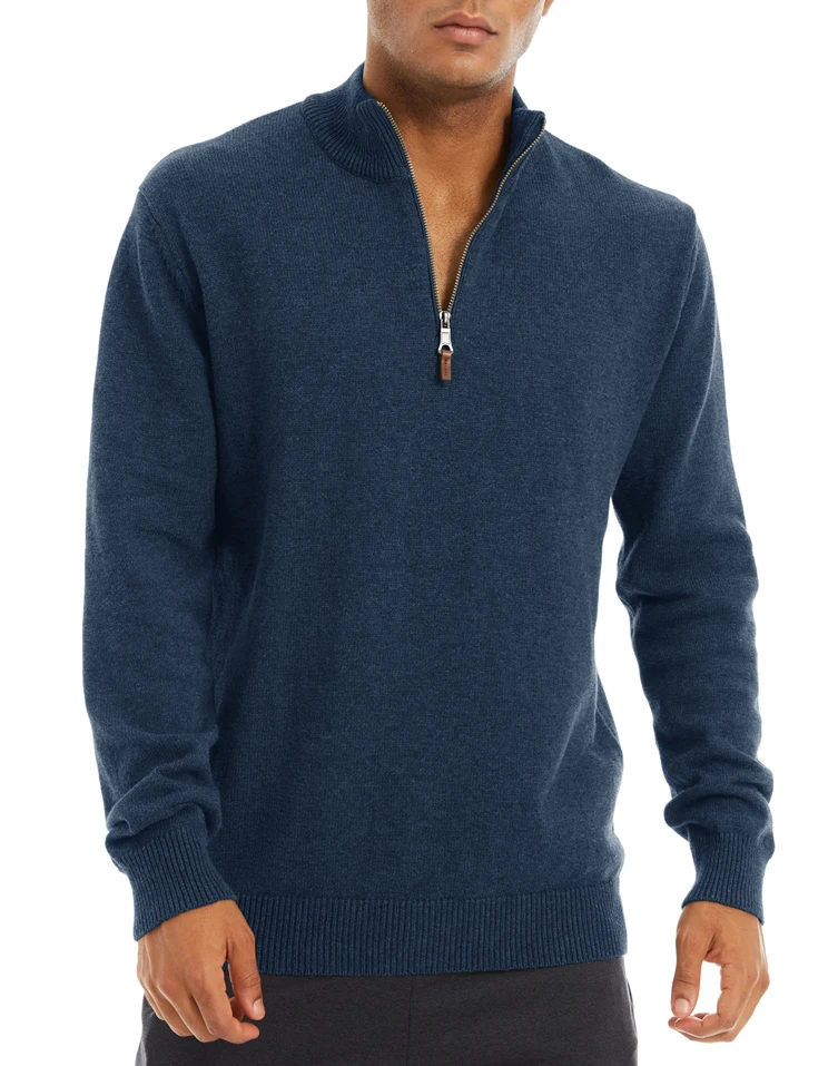 Garment Manufacturing Men's Sweaters,Oversize Men's 1/4 Zipper Pullover ...