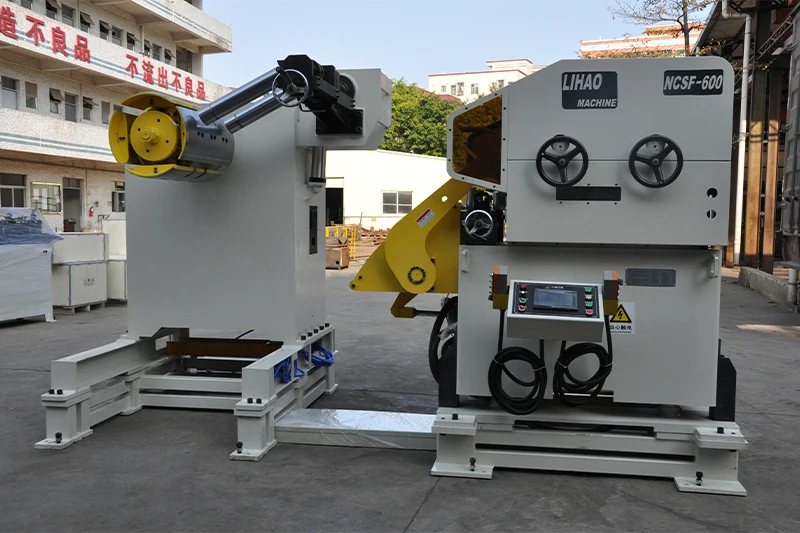 3 in 1 Automatic Servo Feeder Uncoiler Straightener Assembly New Condition Sheet Production Line with Core Motor Components