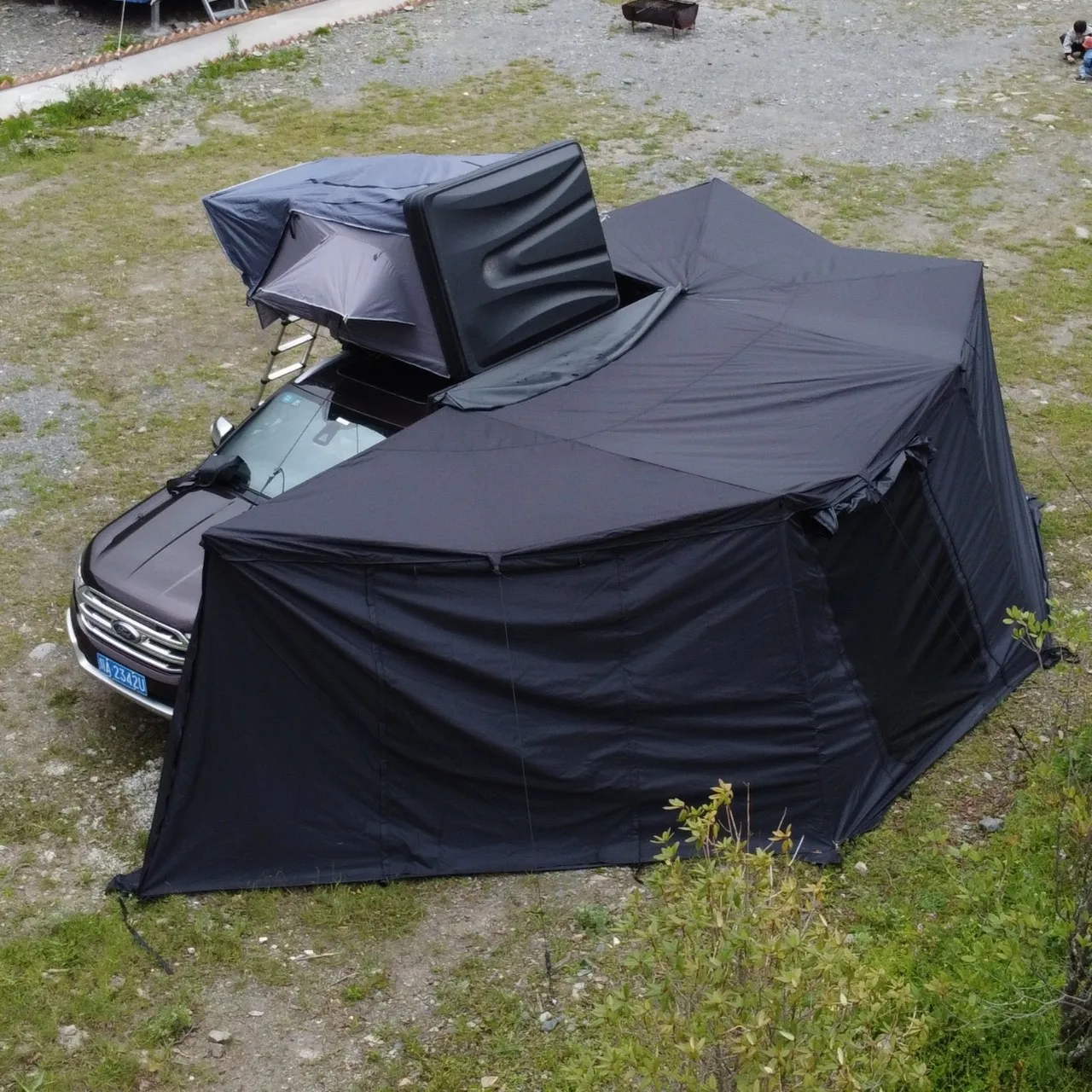 4 personen zelt zum stehen TIMBER RIDGE Stehhöhe 190cm Camping Zelt Wasserdicht Sport & Freizeit Farbe:[Neue Version] Rot 140mm 1 Stk Zündapp Green 3 K 80