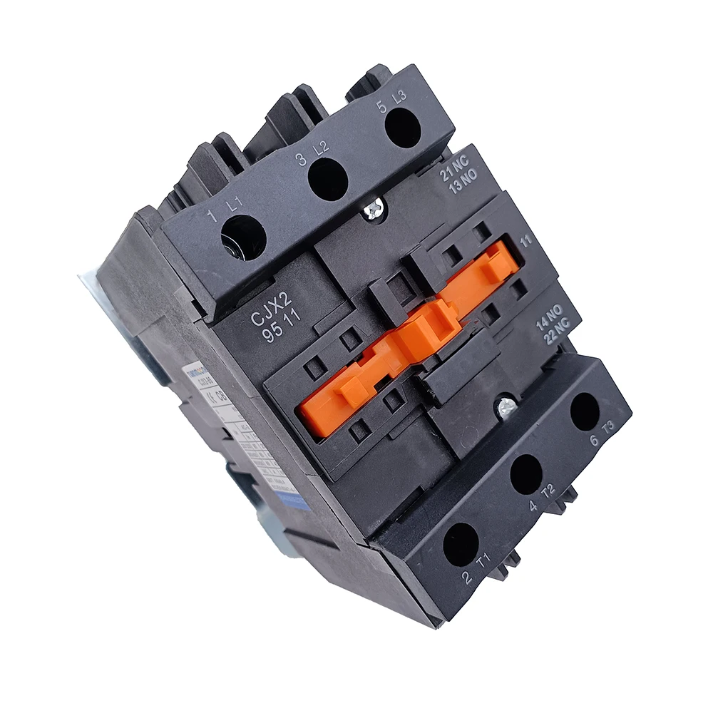 CJX2 контакторов переменного тока CJX2-9511 95A 3P 1NO1NC24V 36V 48V 72V 110V 127V 220V 230V 380V 400V магнитный