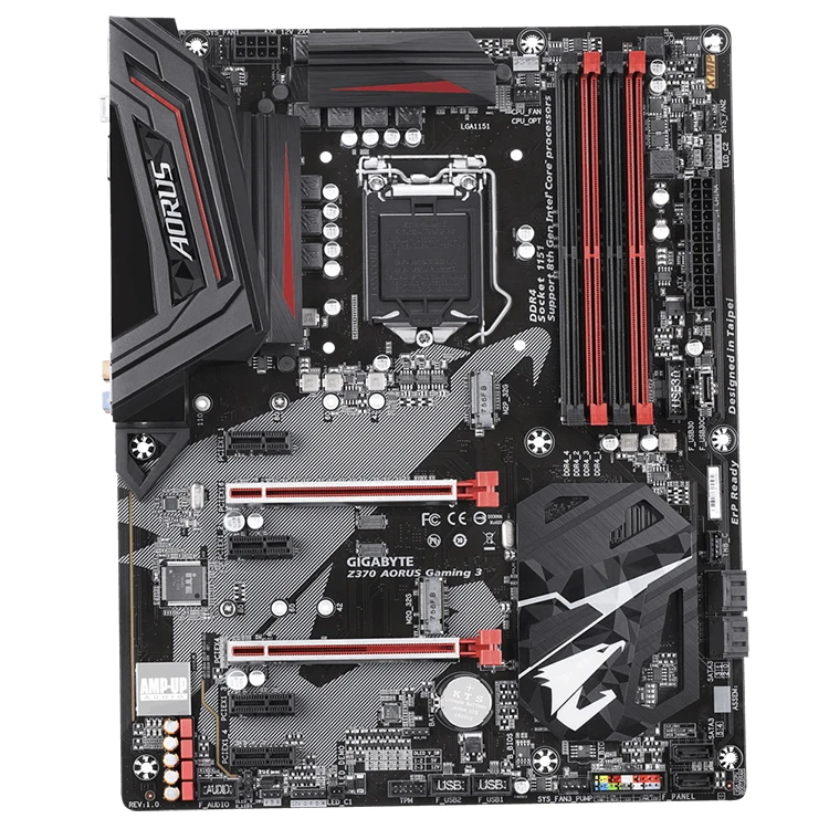 Used GIGABYTE Z370 AORUS Gaming 3 LGA1151 ATX Motherboard