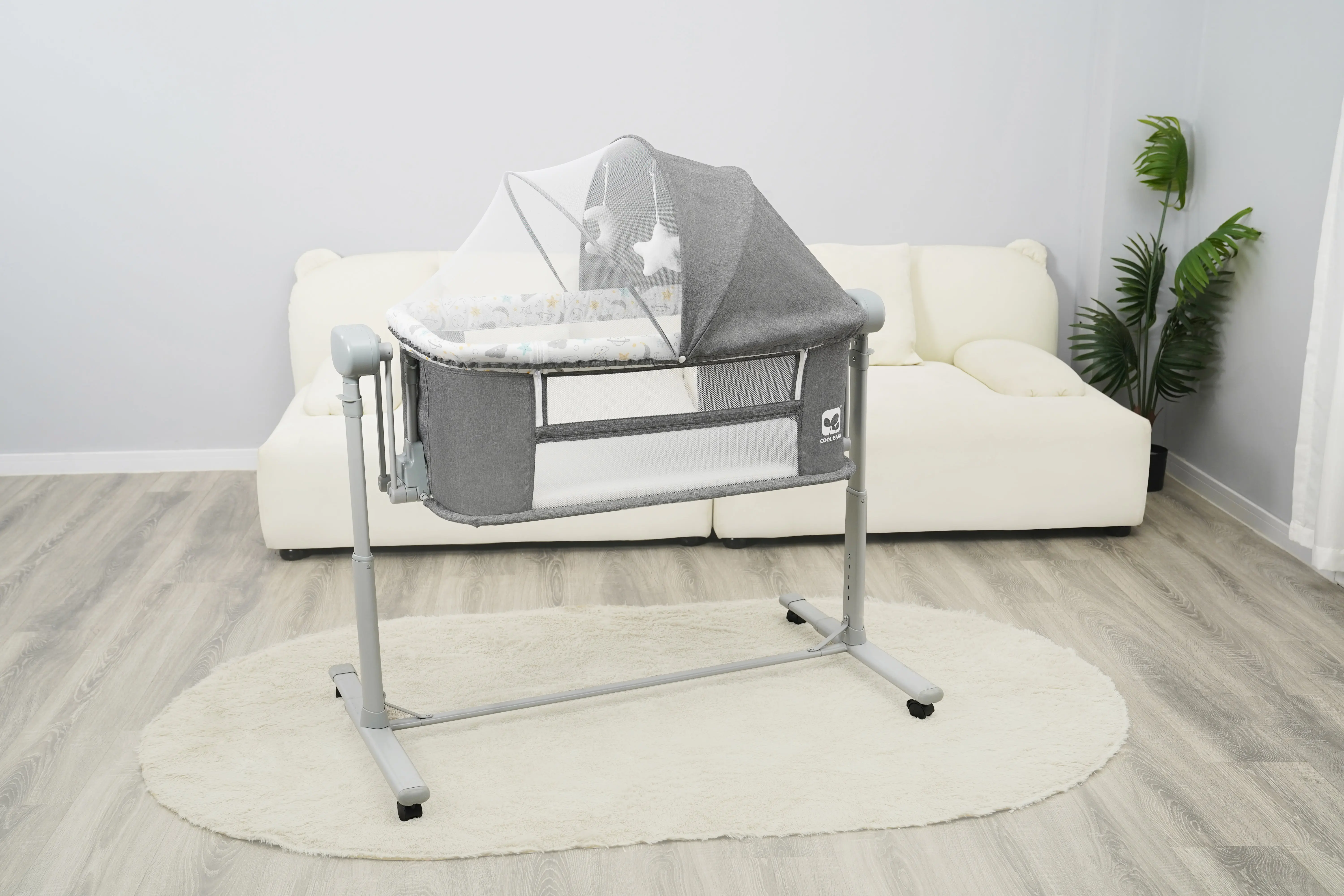 P780D Coolbaby Comfortable Smart Baby Bed Electric Baby Crib Swing for Infant details